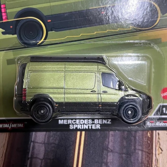 Hot Wheels Premium Mercedes-Benz Sprinter Diecast Model - Unopened