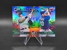 2022 Donruss Crosstown Rivals #2 Aaron Judge/Pete Alonso! Yankees/ Mets