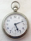 ANTIQUE 18s WALTHAM CRESCENT STREET 21 JEWEL 21J RAILROAD POCKET WATCH