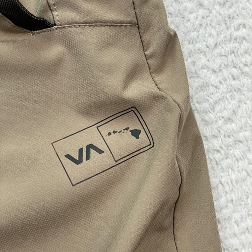 RVCA Performance Sport Jogginghose XXL 36x30 hellbraun Hawaii Special Edition - Bild 3 von 13