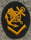 WWII WW2 KRIEGSMARINE WEHRMACHT MILITARY GERMAN NAVY NAVAL RANK RATING PATCH