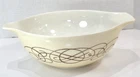 Vintage Pyrex 444 Golden Scroll Cinderella 4Qt Mixing Bowl Promotional 1959 Big