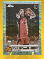 2022-23 Topps Chrome OTE Jahki Howard Rookie #39 Aqua Wave Refractor /199