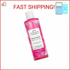 HERITAGE STORE Rosewater - Refreshing Facial Splash for Glowing Skin with Damask