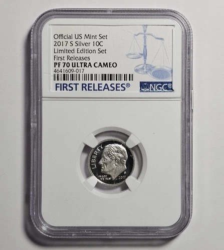 2017-S Roosevelt Dime - NGC PF 70 Silver ~ Limited Edition Set First Release