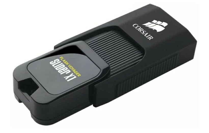 Corsair 256 GB USB 3.0 Voyager Slider X1 Capless Sliding Flash Drive - Image 2 of 4