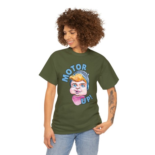 HayHay Says, "Motor Up!" Heavy Cotton Tee - Picture 98 of 193