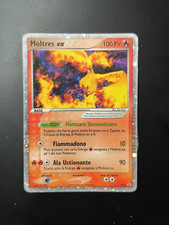 Carta Pokemon MOLTRES EX 031 Nintendo Black Star Promos Holo ITA 2005 Vintage