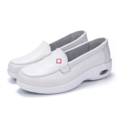 Womens Slip on Platform Wedge White Nurse Shoes Air Loafers Casual Sneakers  HOT