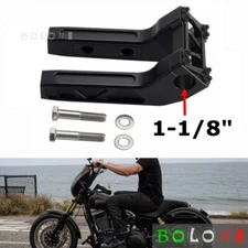 1-1/8" Club Style Pullback Handlebar Riser for Harley Softail Dyna Street Bob