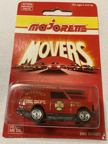 Majorette Movers #246 Rescue Team District 3 Engine 224 | eBay