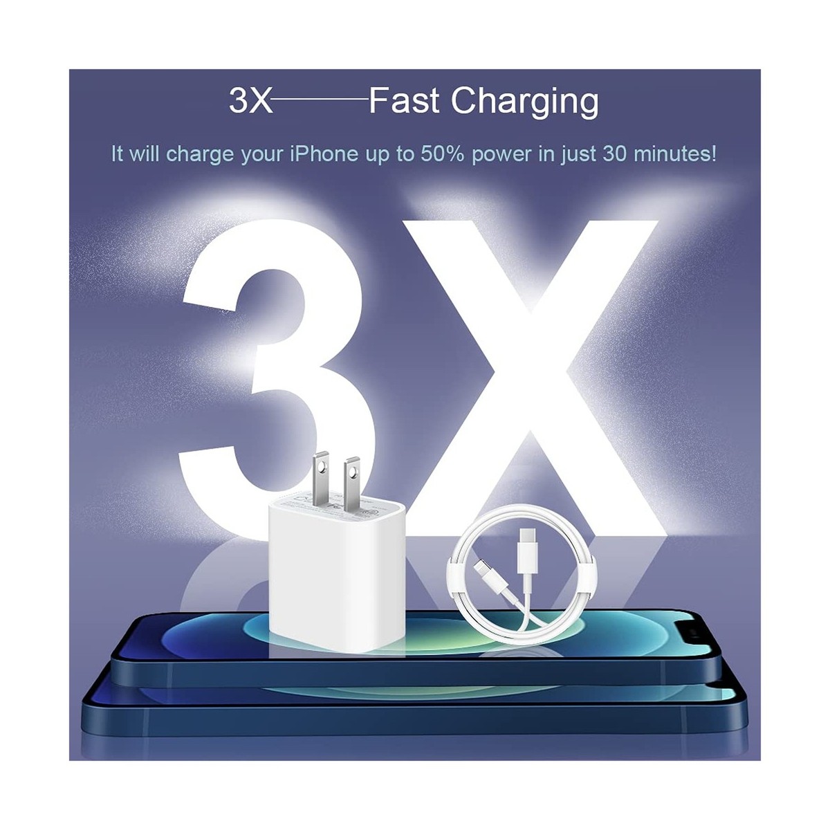 iPhone 14 13 12 11 Super Fast Charger【Apple MFi Certified