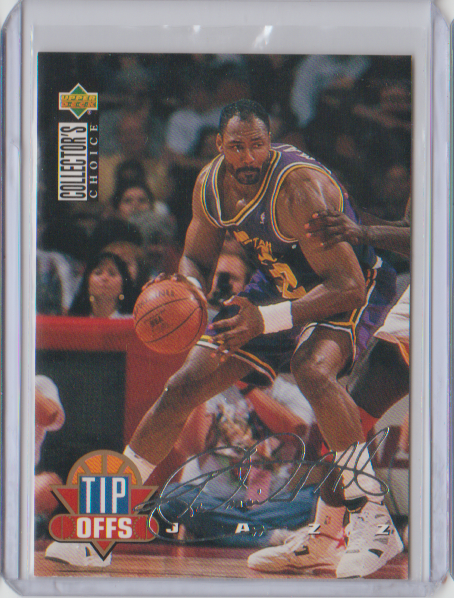1994-95 Upper Deck Collector's Choice Silver Signature 191 Karl