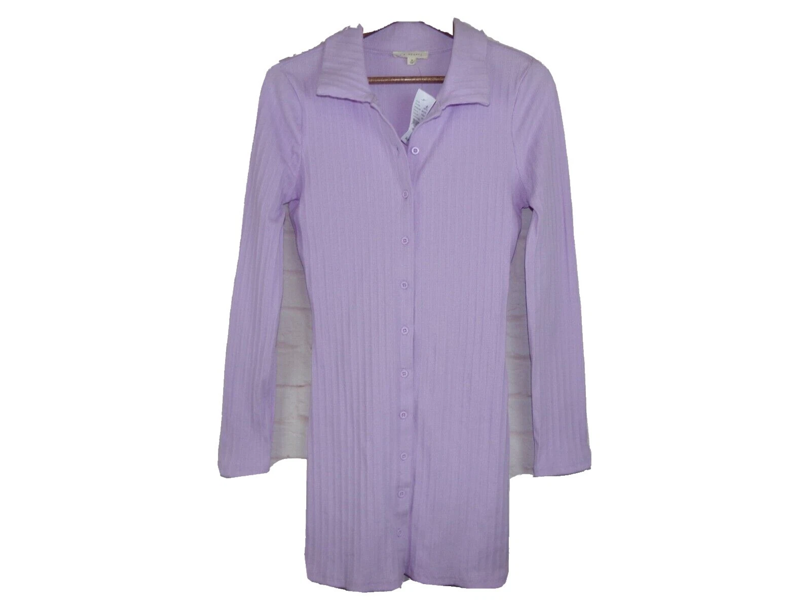 Long Sleeve Casual Solid Women's Shirt Dress