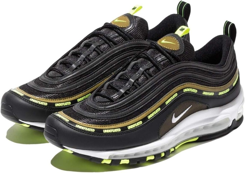 Nike Undefeated Air Max 97 Size 12 in Black Volt Colorway