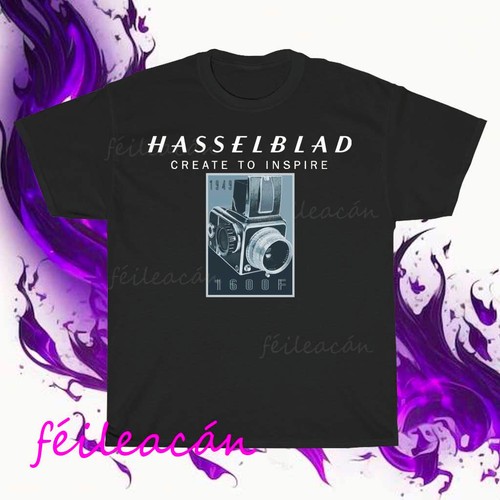 T-shirt americana Hasselblad For Fans logo nuova divertente taglia dalla S alla 5XL - Foto 2 di 5