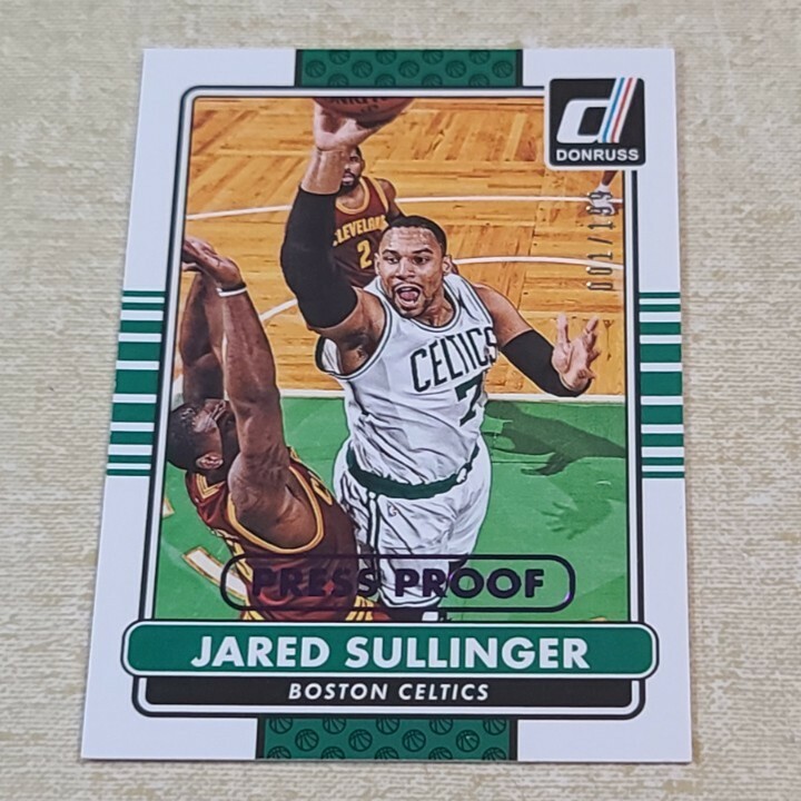 2014-15 Panini Donruss Press Proof Purple 001/199 Jared Sullinger #173
