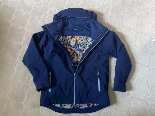 Marmot Ares Men's Winter Jacket, Rain Cloud/Thunderhead/Honey