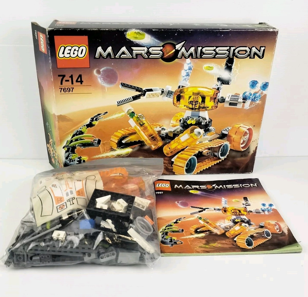 LEGO 7697 Mars Mission Space: Mt-51 Claw-Tank Ambush 2007 Complete