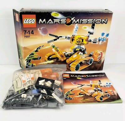 LEGO 7697 Mars Mission Space: Mt-51 Claw-Tank Ambush 2007 Complete