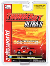 AUTO WORLD ULTRA G HO SLOT CAR - RED 1970 Chevy BAJA Blazer NIP 