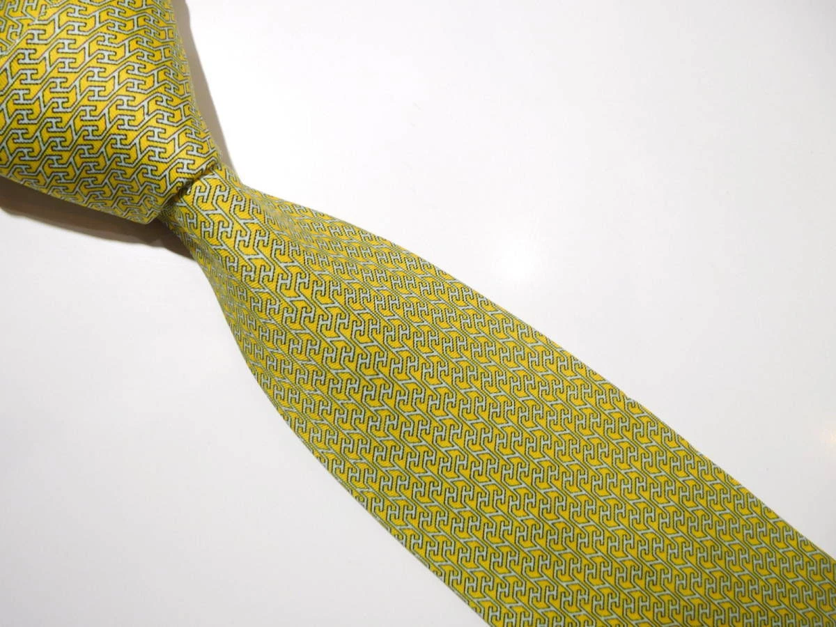 HERMÈS Cravatta uomo HERMES Francia vera seta cravatta abito classico lusso multicolore W632