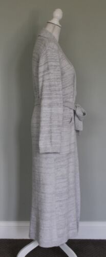 THE VERMONT COUNTRY STORE Teddy Bear Fleece Wrap Robe Long Spa Bath, Size M - Picture 4 of 9