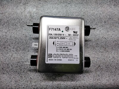 Corcom Power Line Filter Part # F7147a