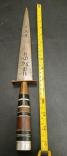 Vintage Filipino Moro or Indonesia dagger  Philippines Indonesian knife handmade