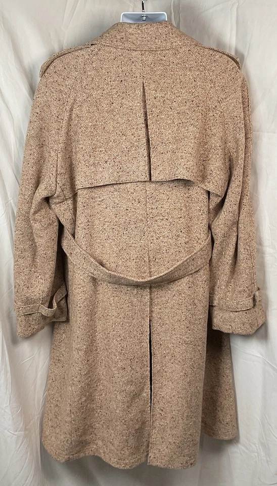 Sobretudo de lã Robert Lewis década de 1970 tamanho 44 feito nos EUA - Imagem 2 de 4