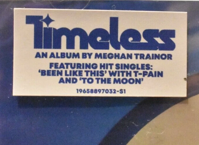 MEGHAN TRAINOR - TIMELESS - TARGET EXCL + 1 EXTRA TRACK - BRAND NEW SEALED - CD - Image 3 of 4