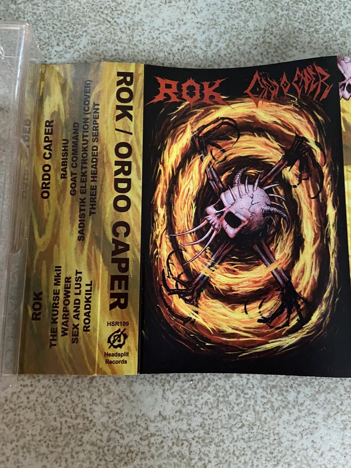 Rok Ordo Caper ‎cassette new Rok of Sadistik Exekution - Image 4 of 4