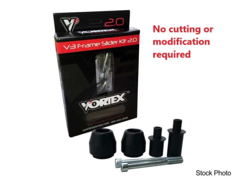 Kit deslizante de cuadro Vortex Racing para Ducati Monster 1200 V3 2.0 10-16 - sin corte Foto 2 de 2
