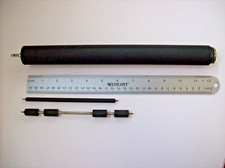 SMITH CORONA ELECTRIC PORTABLE TYPEWRITER PLATEN WITH FRONT AND REAR FEED ROLLER thumbnail