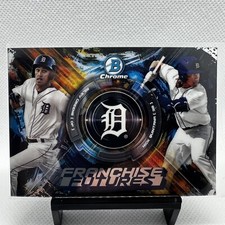 2019 Bowman Chrome Draft RC Insert #FF-GQ Franchise Futures Riley Greene RC