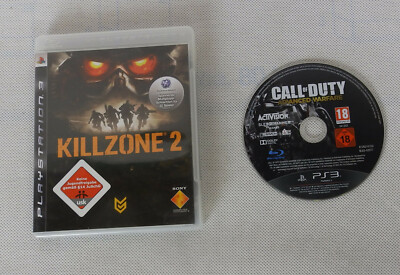 Playstation 3 2 Spiele Killzone 2 + Call of Duty Advanced Warfare gebraucht