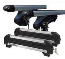 Skiträger ICEBERG 4Paar Ski+Dachträger VDP XL 135 für für Renault Koleos 2008-20