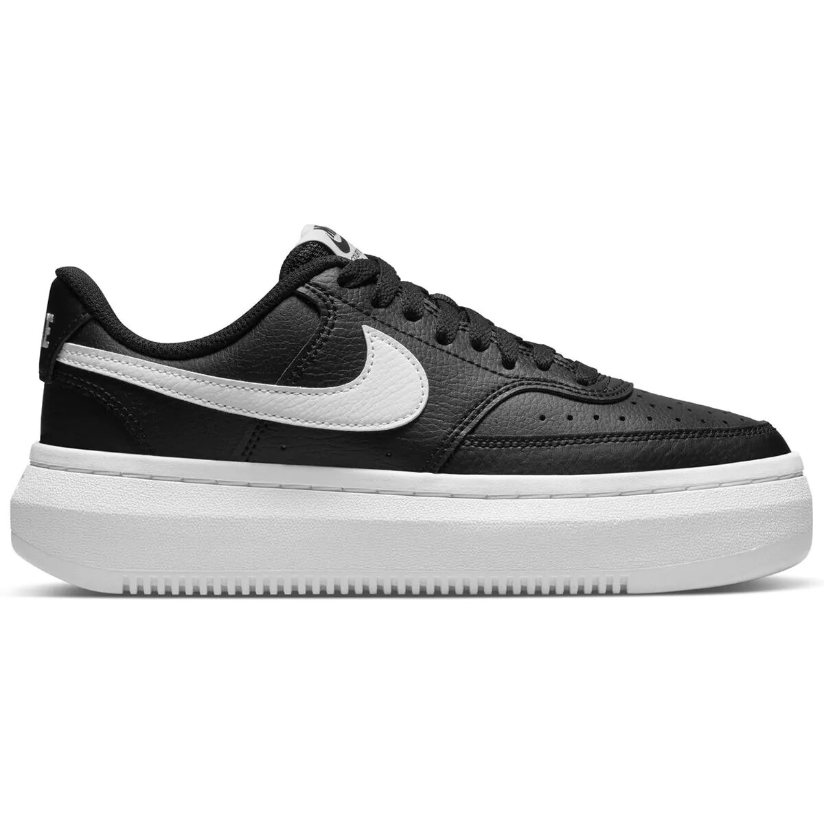 WMNS Brand New Nike Court Vision Alta 'Black White' Fashion