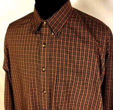 ARROW WRINKLE FREE MEN'S Sz XL QUALITY COMFORTABLE OUTDOOR CASUAL DRESS SHIRT