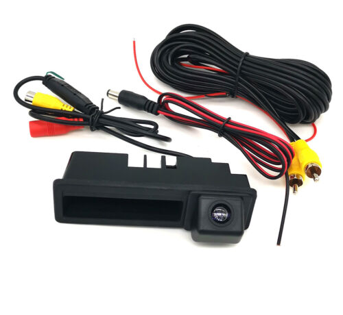 PAL Car Rear View Trunk Handle Camera for Audi A8 A5 S6 Q7 A3 A8L A4 B7 A6 C6 A3 - Picture 3 of 12