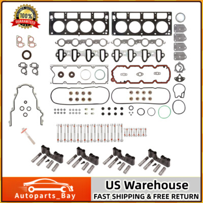 AFM Lifters Head Gasket Set Bolts kit Fits Chevrolet Silverado GM 5.3L 2005-2014