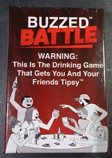 BUZZED BATTLE Drinking Card Game  3-20 Players Ages 21+ NEW  SEALED  BOX-39