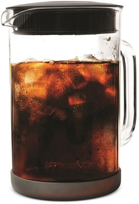 Primula PCBBK-5351 Pace Cold Brew Coffee Maker, 1.6 Quart, Clear