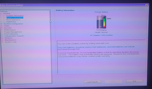 Dell Precision/M4600/15.6"LCD/CPU Quadi7-xtreme/1TB SSD/32GB RAM/2GB V.Card/B.T. - Picture 23 of 24