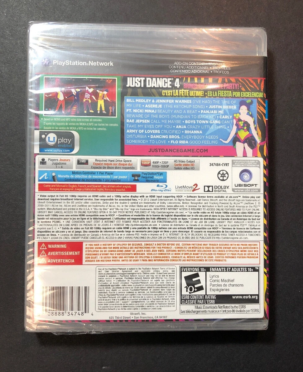 Just Dance PS Move Game ] NEW | eBay