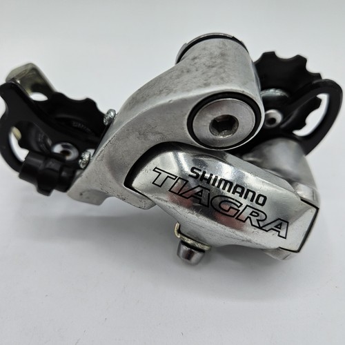 Shimano Tiagra RD-4400 Rear Derailleur, Long Cage, Silver, 9-Speed, Clean, Road