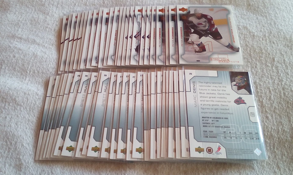 2000-01 Upper deck Hockey Pros & Prospects Pick cards that you want/need. - Image 3 of 4