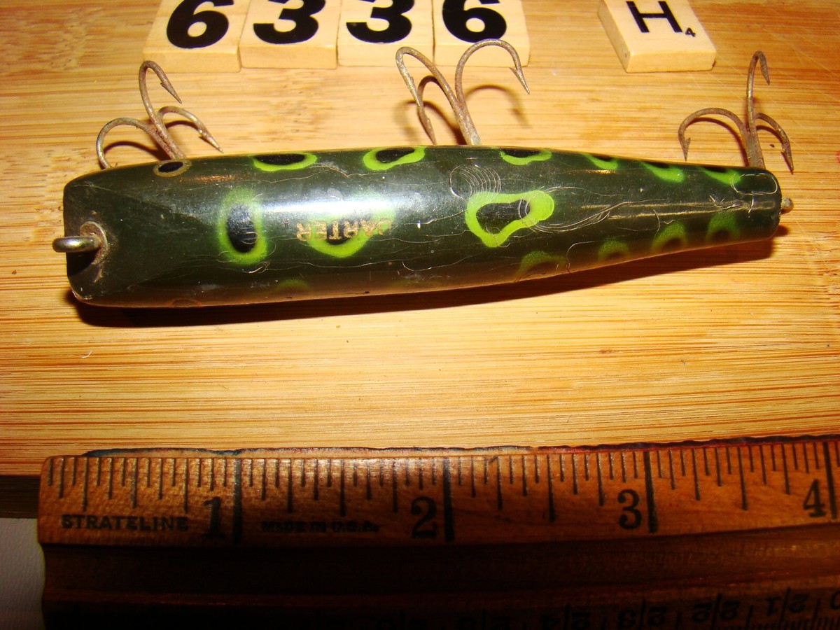 U6336 H CREEK CHUB DARTER WOODEN FISHING LURE | eBay