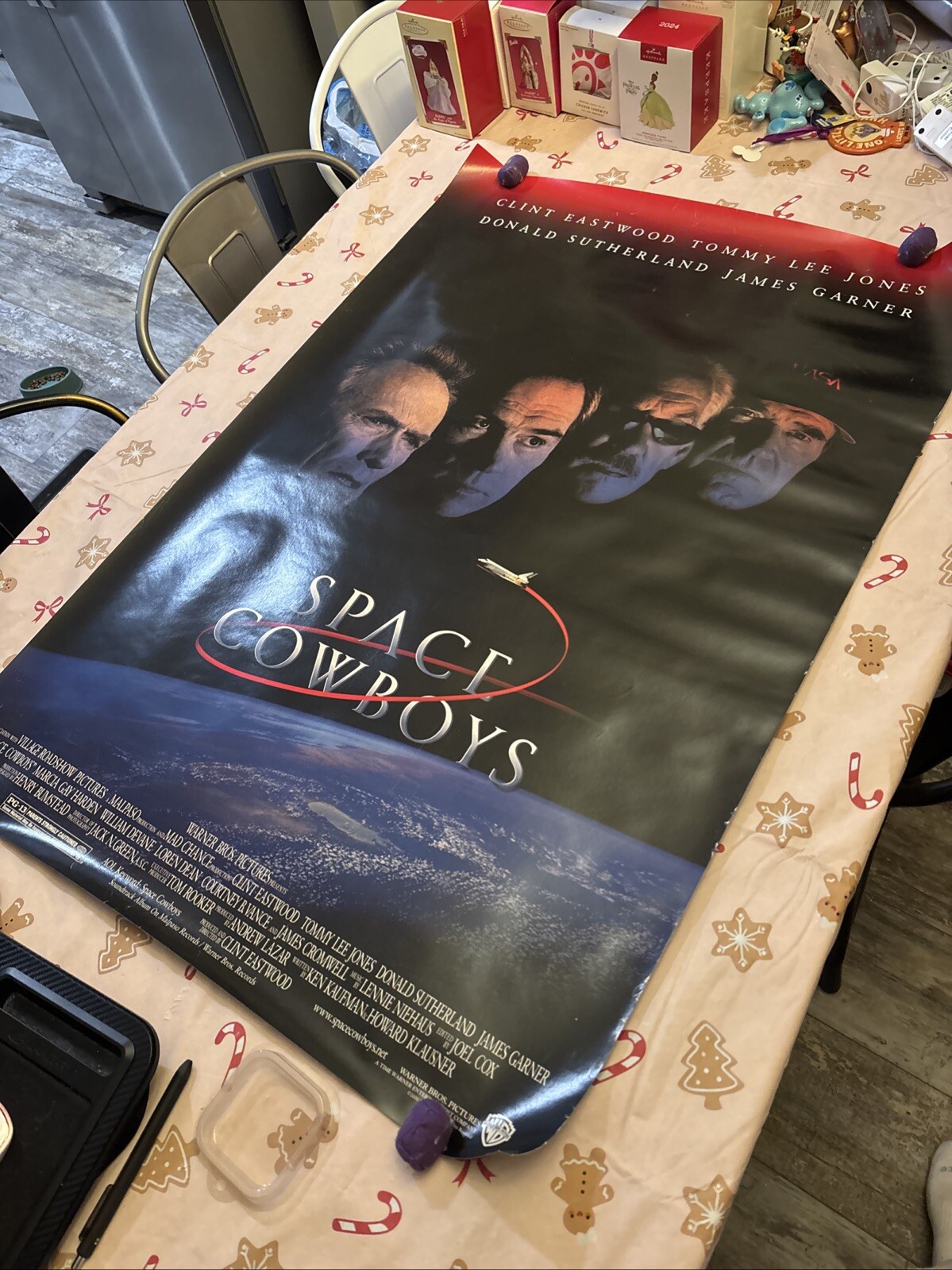 Space Cowboys Final Movie Poster 27 x 40 Double Sided - Clint Eastwood