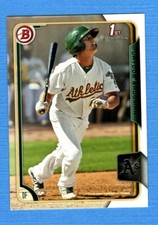 2015 Bowman Prospects #BP141 Jaycob Brugman Athletics